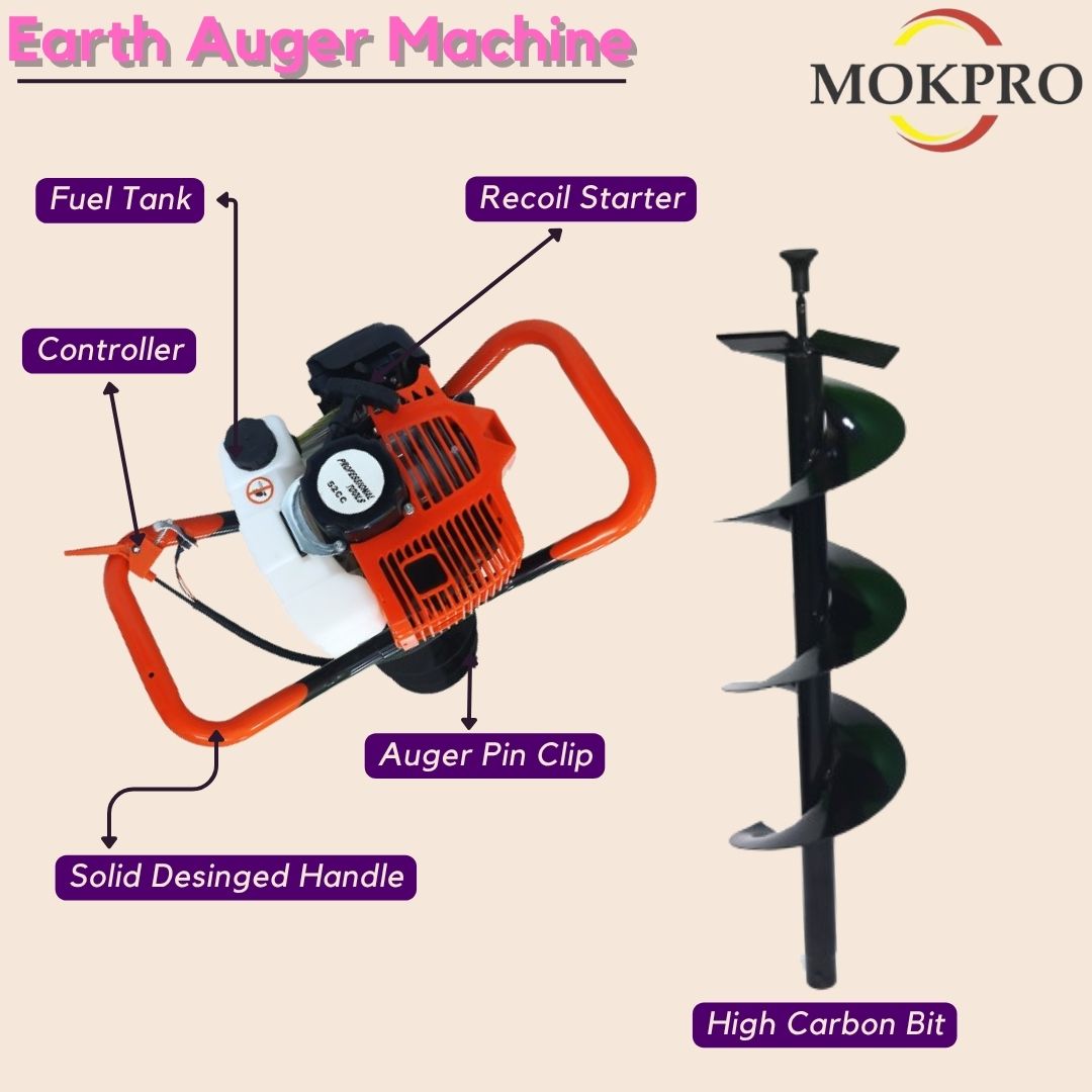 Earth Auger Machine